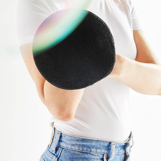 FACE HALO Body Exfoliate & Polish Body Mitt Cosmetify