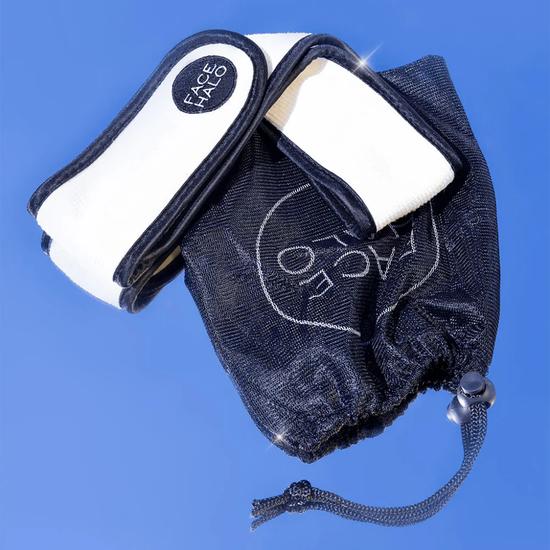 FACE HALO Headband & Wash Bag
