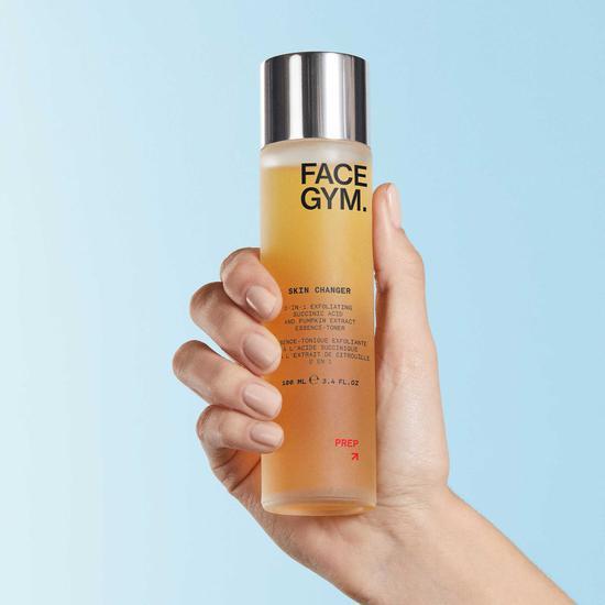 FaceGym Skin Changer 2 In 1 Exfoliating Essence Toner 30ml