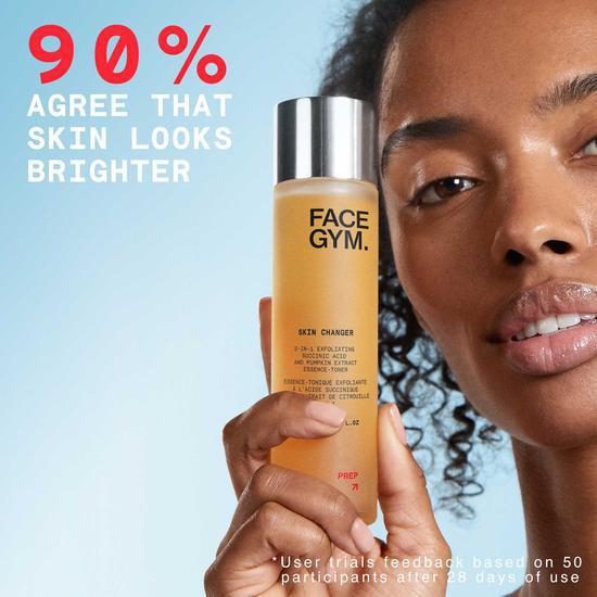 FaceGym Skin Changer 2 In 1 Exfoliating Essence Toner 30ml