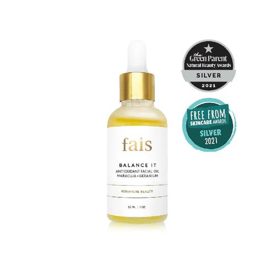 Fais Balance It Antioxidant Facial Oil Maracuja + Geranium 10ml alu cap