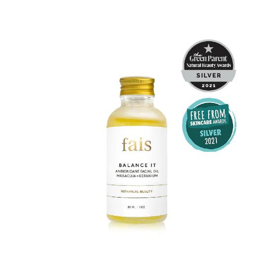Fais Balance It Antioxidant Facial Oil Maracuja + Geranium 10ml alu cap
