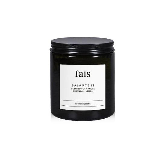 Fais Balance It Scented Geranium + Lemon Candle 154 g