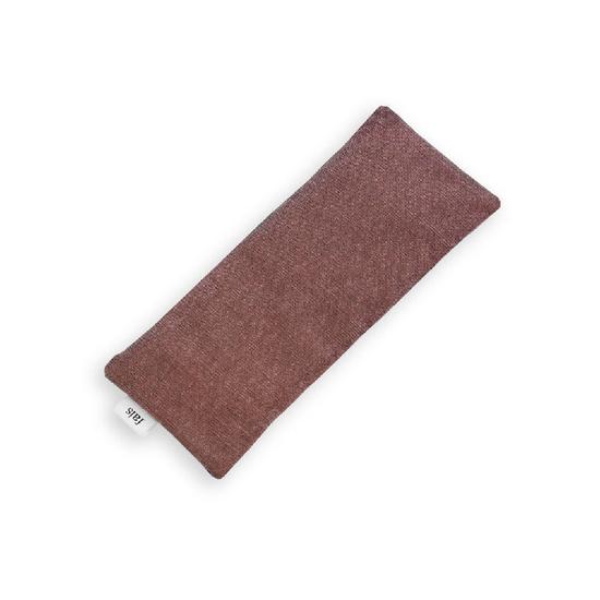 Fais Heatable Weighted Linseed Eye Pillow Maroon