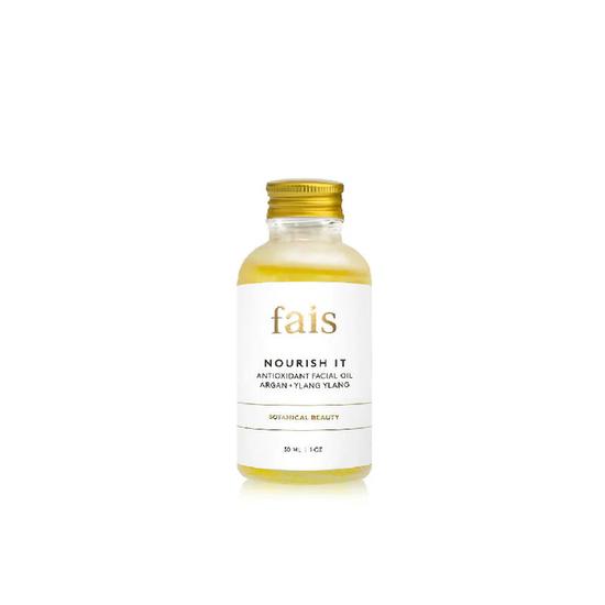Fais Nourish It Antioxidant Argan + Ylang Ylang Facial Oil 10ml alu cap