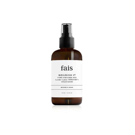 Fais Nourish It Ylang Ylang + Bergamot + Cedar Wood Home & Linen Mist 50ml