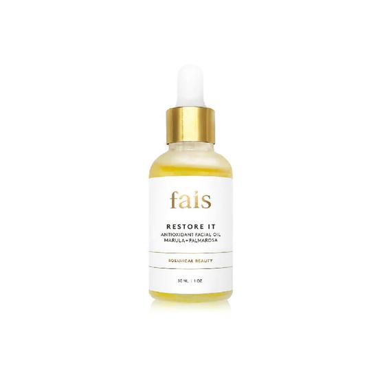 Fais Restore It Antioxidant Marula + Palmarosa Facial Oil 10ml alu cap