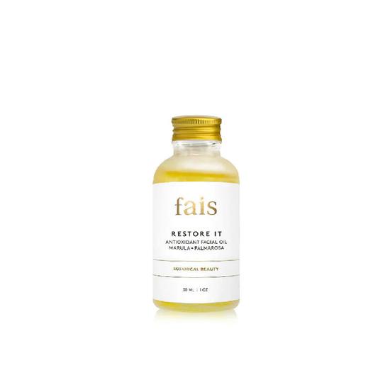 Fais Restore It Antioxidant Marula + Palmarosa Facial Oil 10ml alu cap