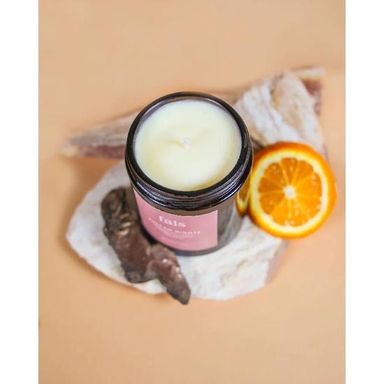 Fais Tuscan Nights Scented Soy Candle Cypress + Orange + Geranium