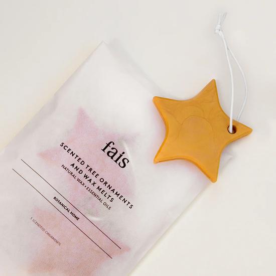 Fais Warm Spice Scented Tree Ornaments & Wax Melts Set