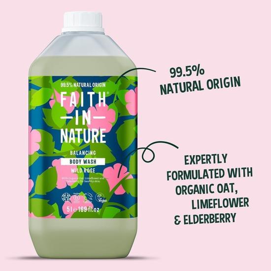 Faith in Nature Wild Rose Body Wash