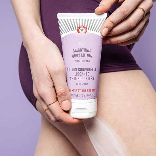 First Aid Beauty KP Smoothing Body Lotion With 10% AHA 170g