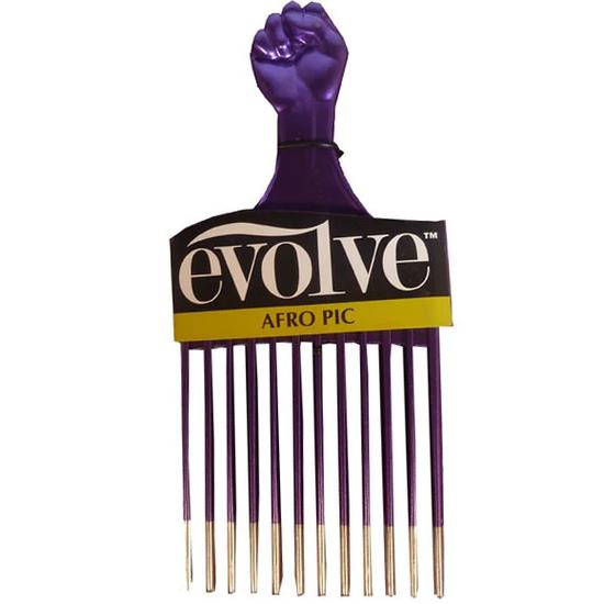 Firstline Evolve Afro Pic Metallic Purple 494