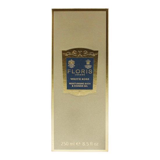 Floris White Rose Moisturising Bath & Shower Gel 250ml