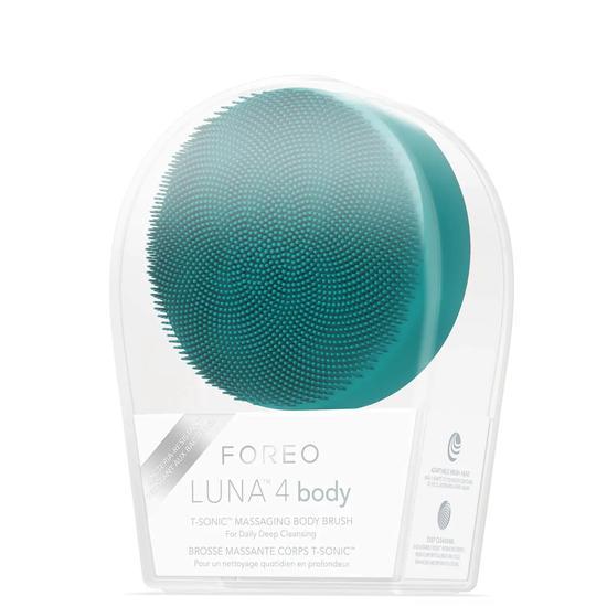 FOREO LUNA 4 Body T-Sonic Massaging Body Brush Evergreen
