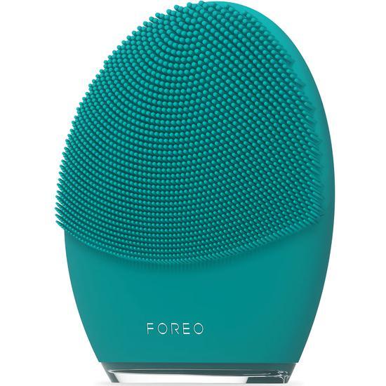 FOREO LUNA 4 Men Smart Facial Cleansing & Firming Device 2-in-1 face & beard cleanse with firming massage