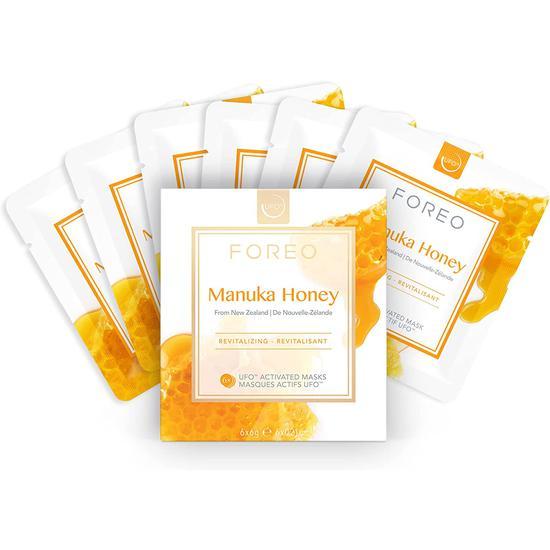 FOREO UFO Manuka Honey Revitalising Face Mask Pack Of 6