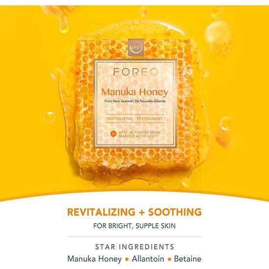 FOREO UFO Manuka Honey Revitalising Face Mask Pack Of 6