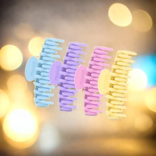 Framar Claw Clips Pastel Colours Pack Of 4