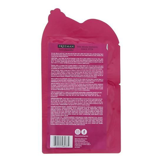 Freeman Feeling Beautiful Deep Cleansing Sweet Cherry & Yogurt Face Mask 25ml