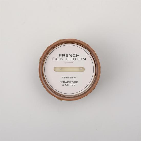 French Connection Bamboo Collection Cedarwood & Citrus Candle 200g