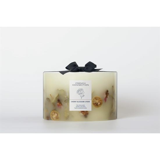 French Connection Botanical Collection Cherry Blossom & Rose Candle 1.5kg
