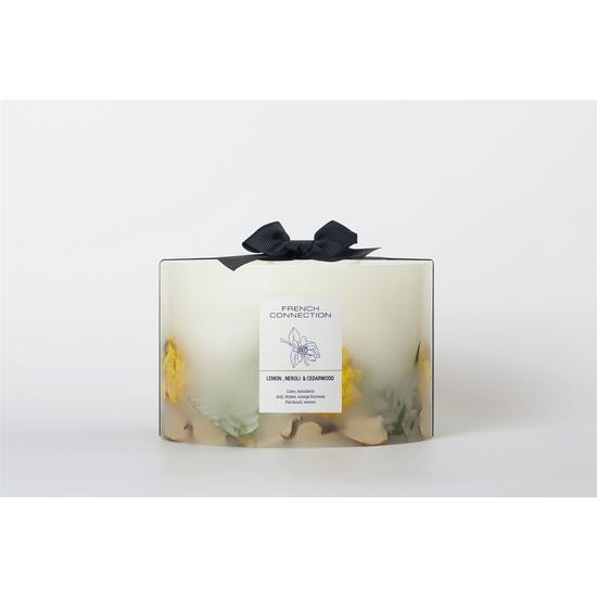 French Connection Botanical Collection Lemon Neroli & Cedarwood Candle 660g
