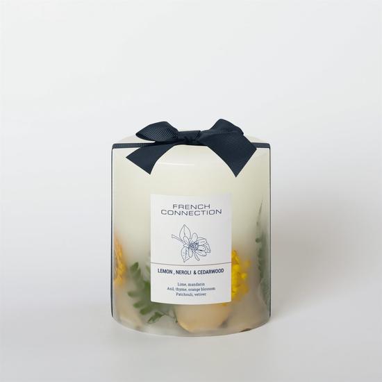 French Connection Botanical Collection Lemon Neroli & Cedarwood Candle 660g