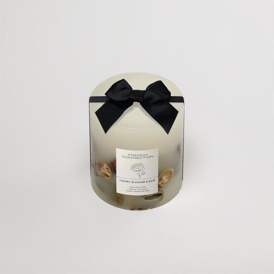 French Connection Botanical Infused Cherry Blossom & Rose Candle 660g