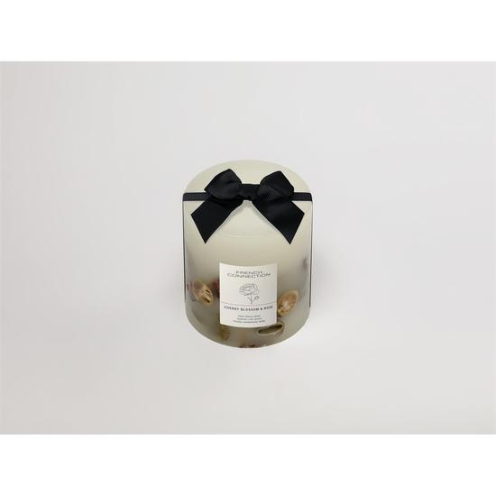 French Connection Botanical Infused Cherry Blossom & Rose Candle 660g