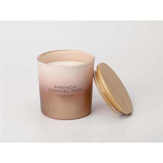 French Connection Metallic Collection Champagne Truffle Candle 206g