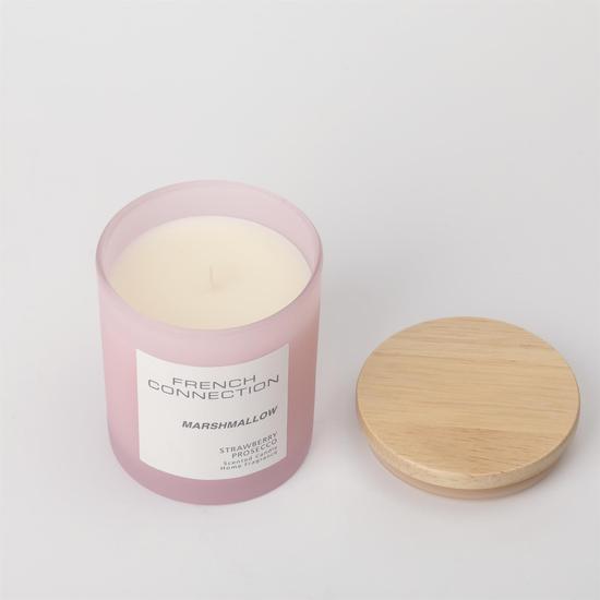 French Connection Pastel Collection Strawberry Prosecco Candle 200G