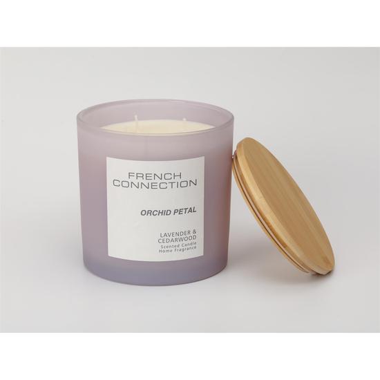 French Connection Pastel Range Orchid Petal Candle 1460g