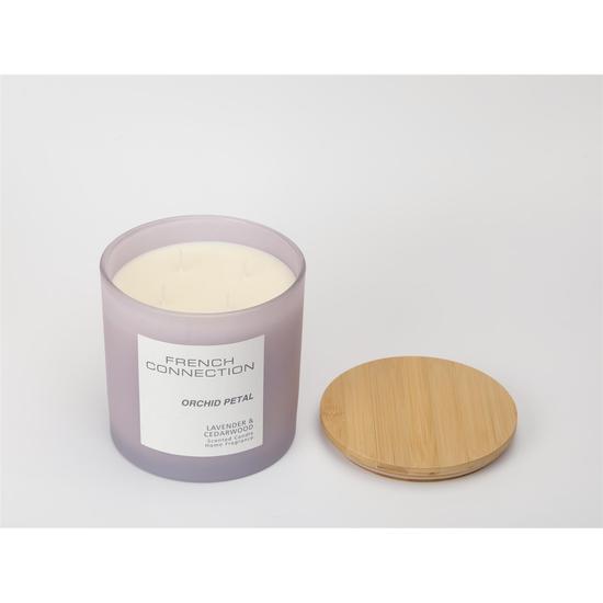 French Connection Pastel Range Orchid Petal Candle 1460g
