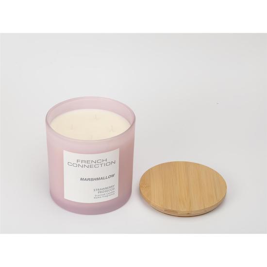 French Connection Pastel Range Strawberry Prosecco Candle 200g