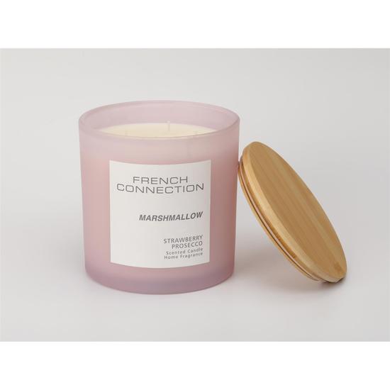 French Connection Pastel Range Strawberry Prosecco Candle 200g