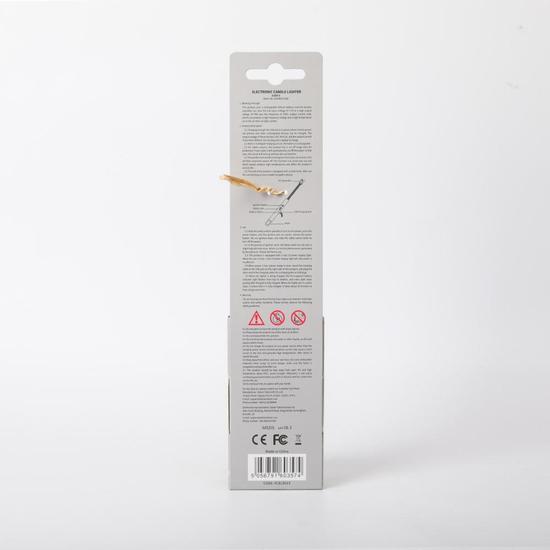 French Connection Rechargable Electric Candle Lighter Silver