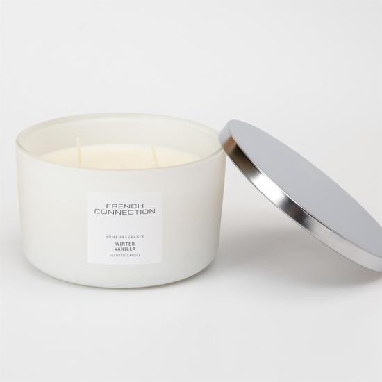 French Connection White Collection Winter Vanilla Candle 158g