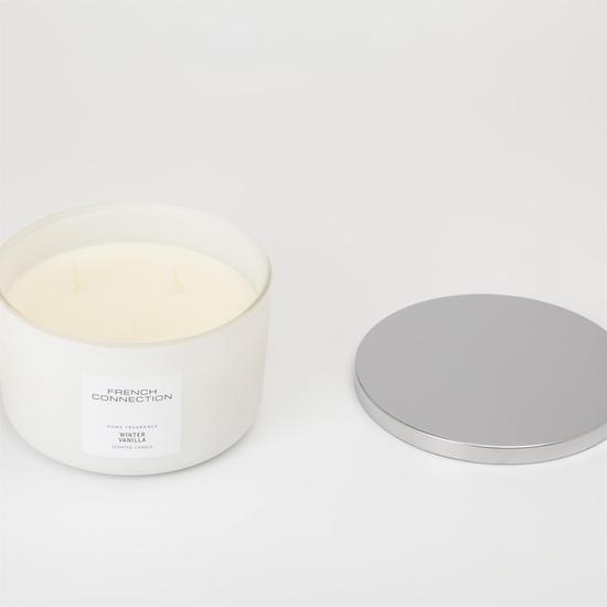 French Connection White Collection Winter Vanilla Candle 158g