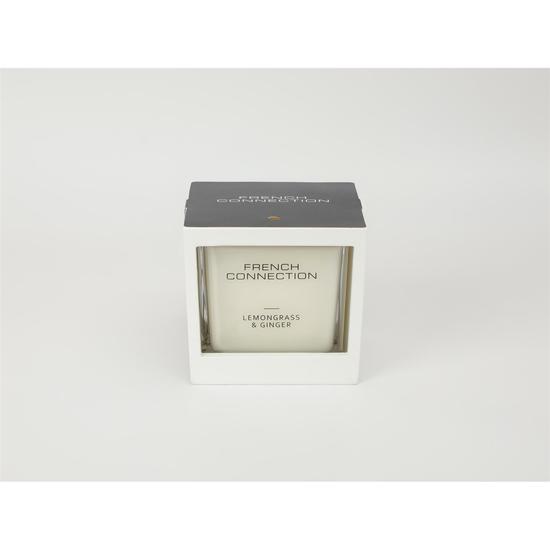 French Connection Wooden Collection Lemongrass & Ginger Candle 480g