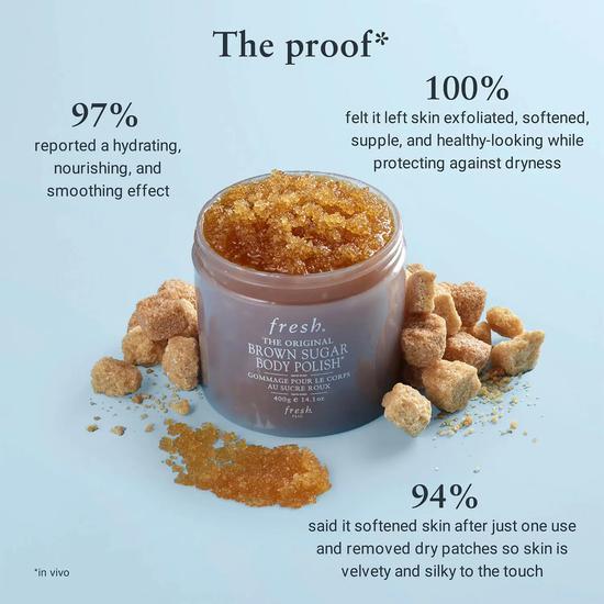Fresh Brown Sugar Body Polish Exfoliator 200g
