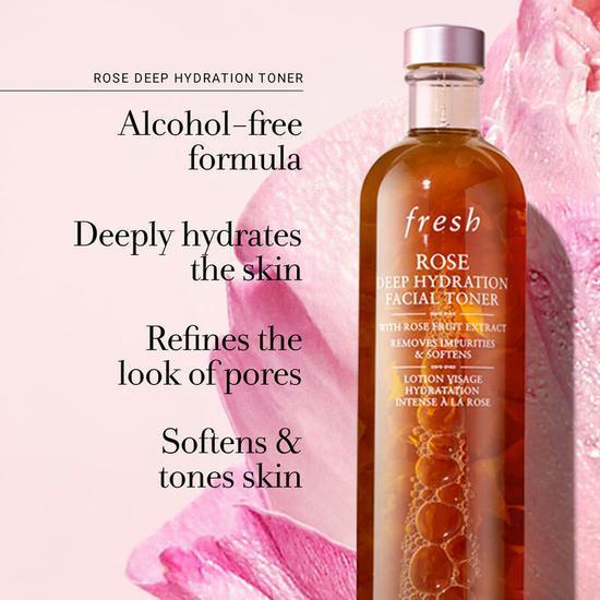 Fresh Rose Deep Hydration Toner 100ml