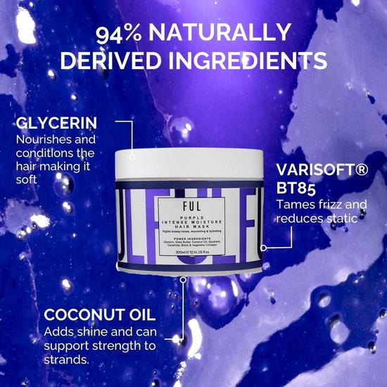 FUL Purple Intense Moisture Hair Mask 300ml