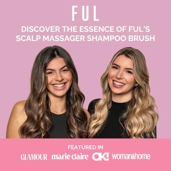 FUL SCALP MASSAGER SHAMPOO BRUSH