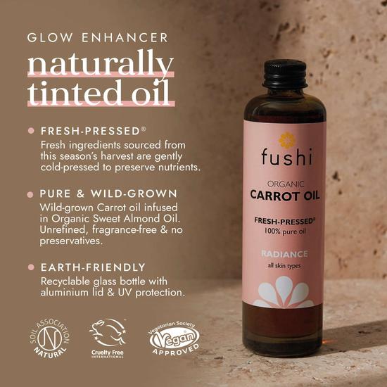 Fushi Skin Care Organic Carrot Oil 100ml