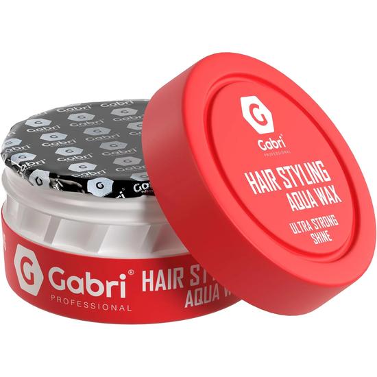 Gabri Professional Ultra Strong Shine Hair Styling Aqua Wax 150ml
