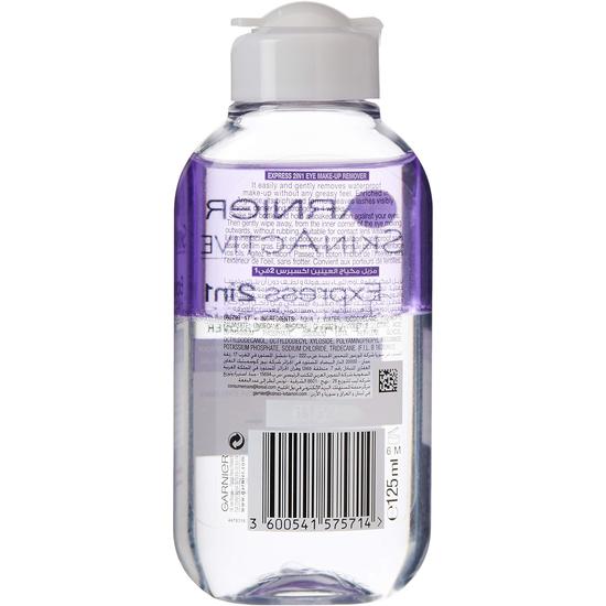 Garnier Express 2-In-1 Eye Makeup Remover 125ml