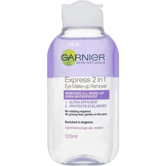 Garnier Express 2-In-1 Eye Makeup Remover 125ml