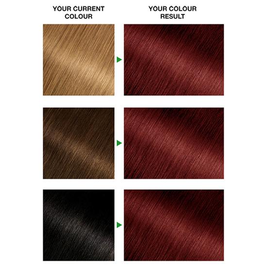 Garnier Nutrisse 4.6 Red Permanent Hair Dye Deep For a Natural Looking Hair Result