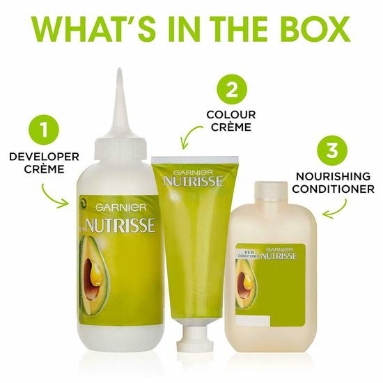Garnier Nutrisse 9 Light Blonde Permanent Hair Dye For a Natural Looking Hair Result